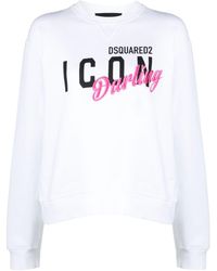 DSquared² - Icon Darling Cool Sweatshirt - Lyst