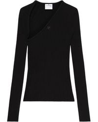 Courreges - Top Slash A Coste - Lyst