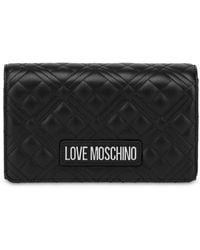 Love Moschino - ロゴ キルティング ショルダーバッグ - Lyst