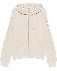 Stussy - Waffle-Knit Zip-Up Hoodie - Lyst