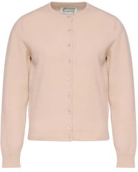 Maison Margiela - Button-Front Wool Cardigan - Lyst