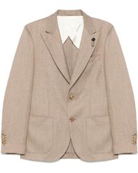 Lardini - Blazer con botones - Lyst