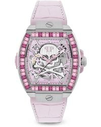 Philipp Plein - The Skeleton Baguettes Watch - Lyst