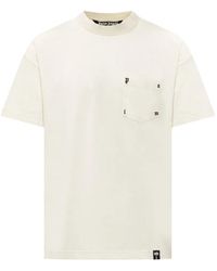 Palm Angels - Chest-Pocket Logo-Print T-Shirt - Lyst
