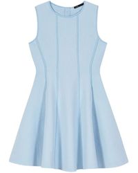 Maje - Skater Bow Mini Dress - Lyst