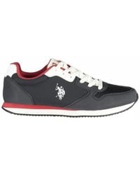U.S. POLO ASSN. - Logo-Patch Panelled Sneakers - Lyst