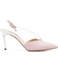 Casadei - Zapatos de piel de tacón de 80 mm - Lyst