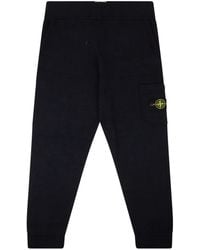Stone Island - Jersey-Jogginghose Mit Kompass-Patch - Lyst