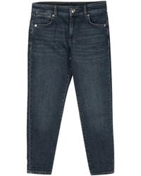 Sportmax - Mid-rise Tapered Jeans - Lyst