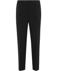 Theory - Elasticated-Waist Trousers - Lyst