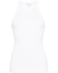 James Perse - Ribbed Tank Top Cotton Tops - Lyst