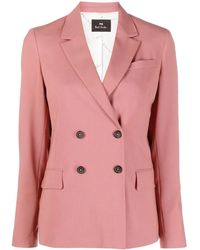 Paul Smith - Double-Breasted Blazer - Lyst
