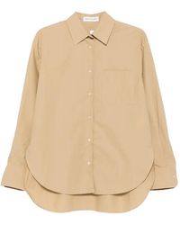 Frankie Shop - Chemise À Logo Brodé - Lyst