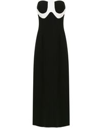 Tufi Duek Sleeveless Party Dress - Zwart