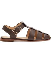 Gabriela Hearst - Lynn Leather Sandals - Lyst