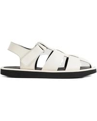 Studio Nicholson - Fisherman Leather Sandals - Lyst