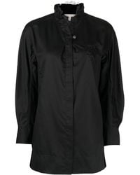 Shiatzy Chen - Lace-Collar Detail Shirt - Lyst