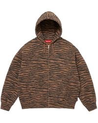 Supreme - Small Box Animal-Print Hoodie - Lyst
