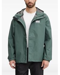 Helly Hansen - Hooded Logo Jacket - Lyst