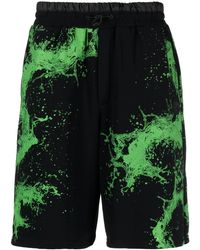 Philipp Plein - Splash Extreme Track Shorts - Lyst