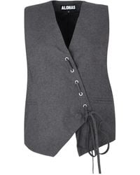 Alohas - Lace-Up Vest - Lyst