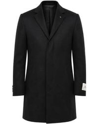 Corneliani - Concealed-Button Wool Coat - Lyst