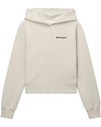 Palm Angels - Embroidered Logo Hoodie - Lyst