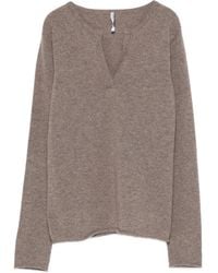 Liviana Conti - Vania V-Neck Cashmere Knitwear - Lyst