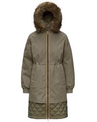K-Way - Fosca Parka Coat - Lyst