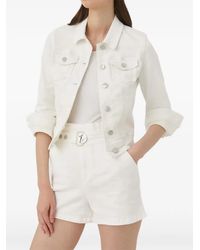 Morgan - Button-Up Denim Jacket - Lyst