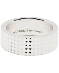 Le Gramme - Guilloche-Ring Mit Pyramidenstruktur - Lyst