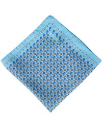 Eton - Ananas Printed Pocket Square - Lyst