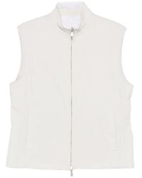 Eleventy - Chaleco Acolchado Con Cremallera - Lyst