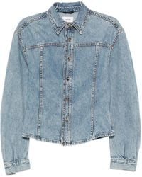 Haikure - Button-Up Denim Jacket - Lyst
