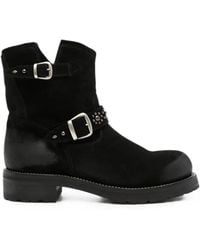 Second/Layer - Rider Buckled Boots - Lyst