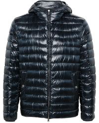 Herno - Gefütterte Jacke Mit Gravierten Logo-Knöpfen - Lyst