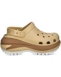 Crocs™ - Perforierte Pantoletten Mit Plateau - Lyst