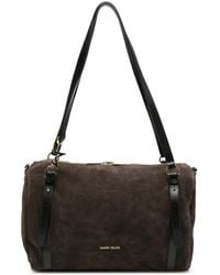 Marc Ellis - Huda Suede Leather Shoulder Bag - Lyst