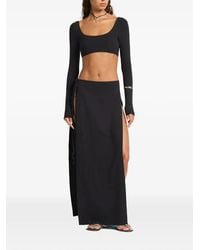 BOUND - Wynn Maxi-Rok Met Zijsplit - Lyst