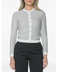 Ted Baker - Nera Vertical-Stripe Cardigan - Lyst