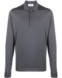John Smedley - Polo Cotswold a maniche lunghe - Lyst