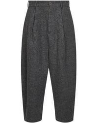 Uma Wang - Belt-Loop Pleated Trousers - Lyst