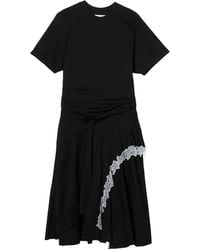 3.1 Phillip Lim - Lace-Trim Panelled Midi Dress - Lyst