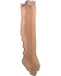 Maison Close - Contrast-Lining Stretch Tights - Lyst