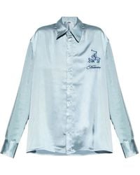 AVAVAV - Logo-Embroidered Shirt - Lyst