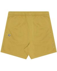 Aape By A Bathing Ape - Logo-Patch Elasticated-Waist Shorts - Lyst