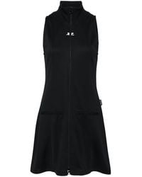 Courreges - Abito Interlock Tracksuit Dress - Lyst