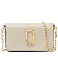 Marc Jacobs - The Snapshot Logo-Plaque Clutch Bag - Lyst