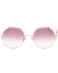 Chloé - Iconic Round-Frame Sunglasses - Lyst