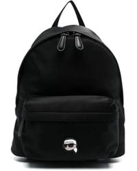 Karl Lagerfeld - Rucksack Mit Logo-Patch - Lyst